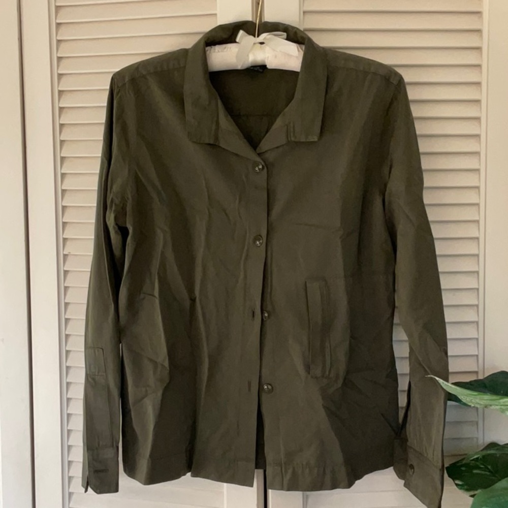 Express Utility Jacket in Olive